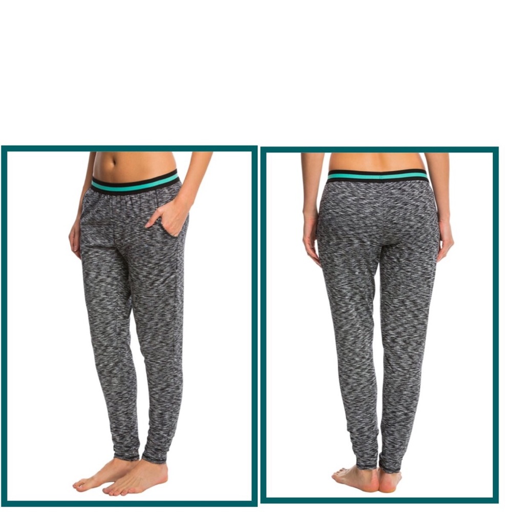 Anne Cole Locker NEW Colorblock Elastic pant small